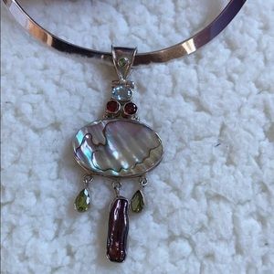 Five Stone Pendant (Necklace NOT INCLUDED)